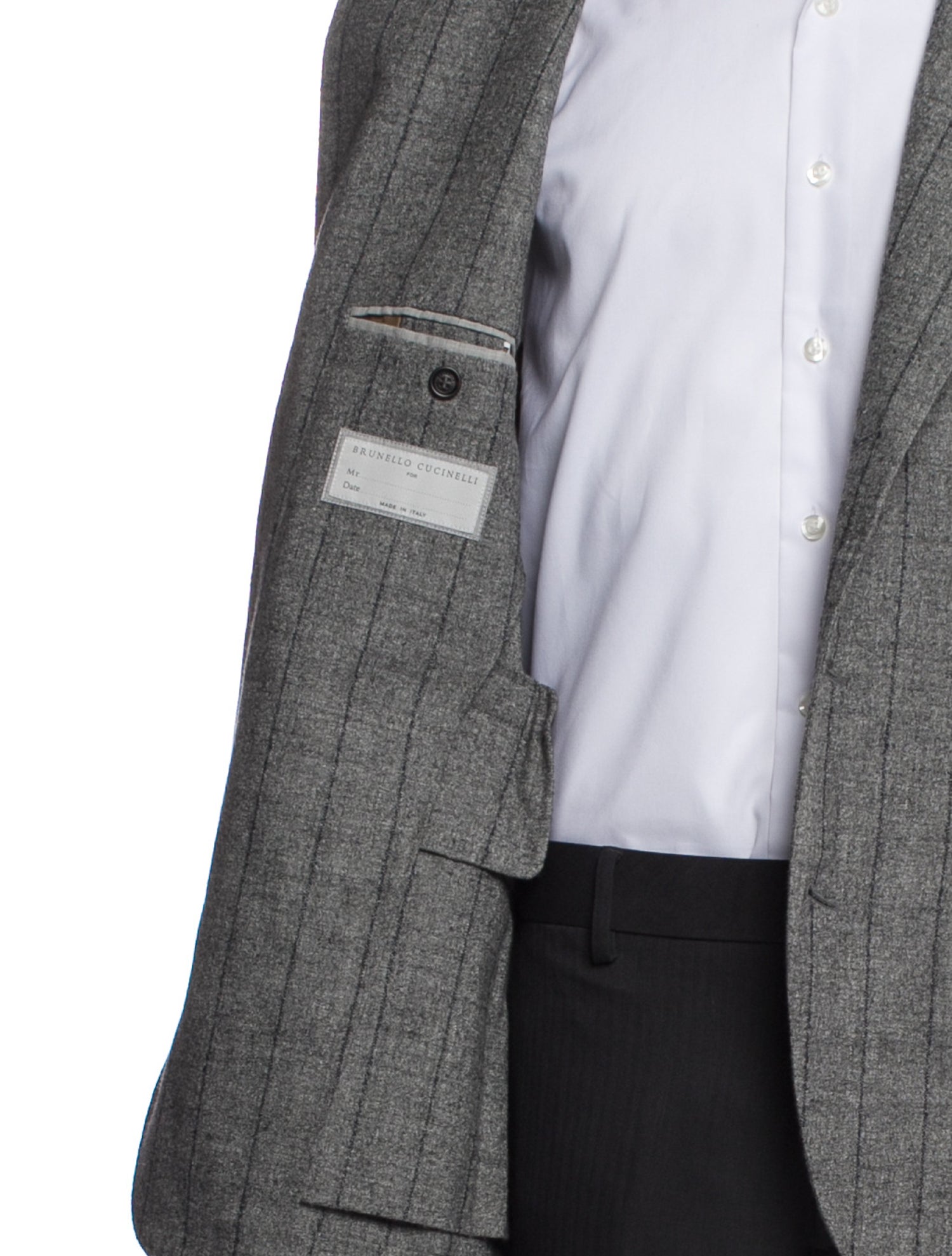 Brunello Cucinelli Striped Blazer